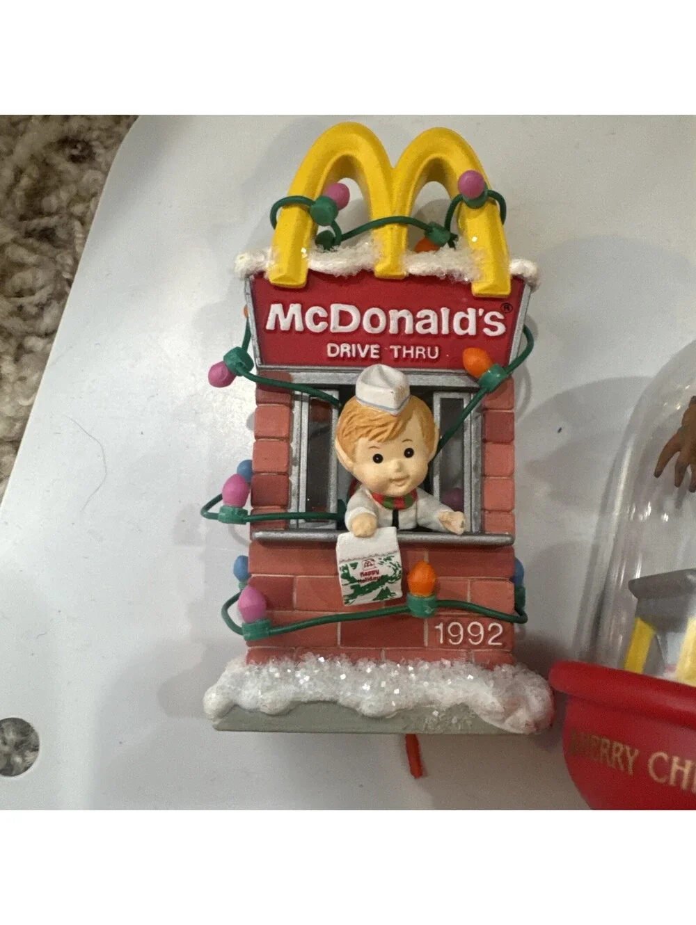 12 VTG Mcdonald's ornaments from the 1990's.